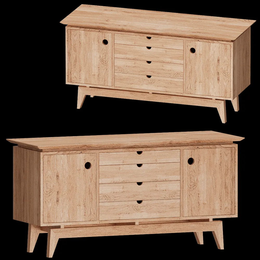 Swallow’s Tail Furniture – Sideboard ST Small 3ds Max