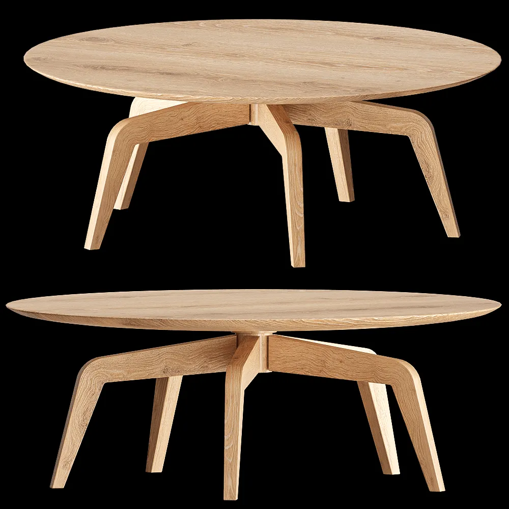 Swallow’s Tail Furniture – Table AL102 3ds Max