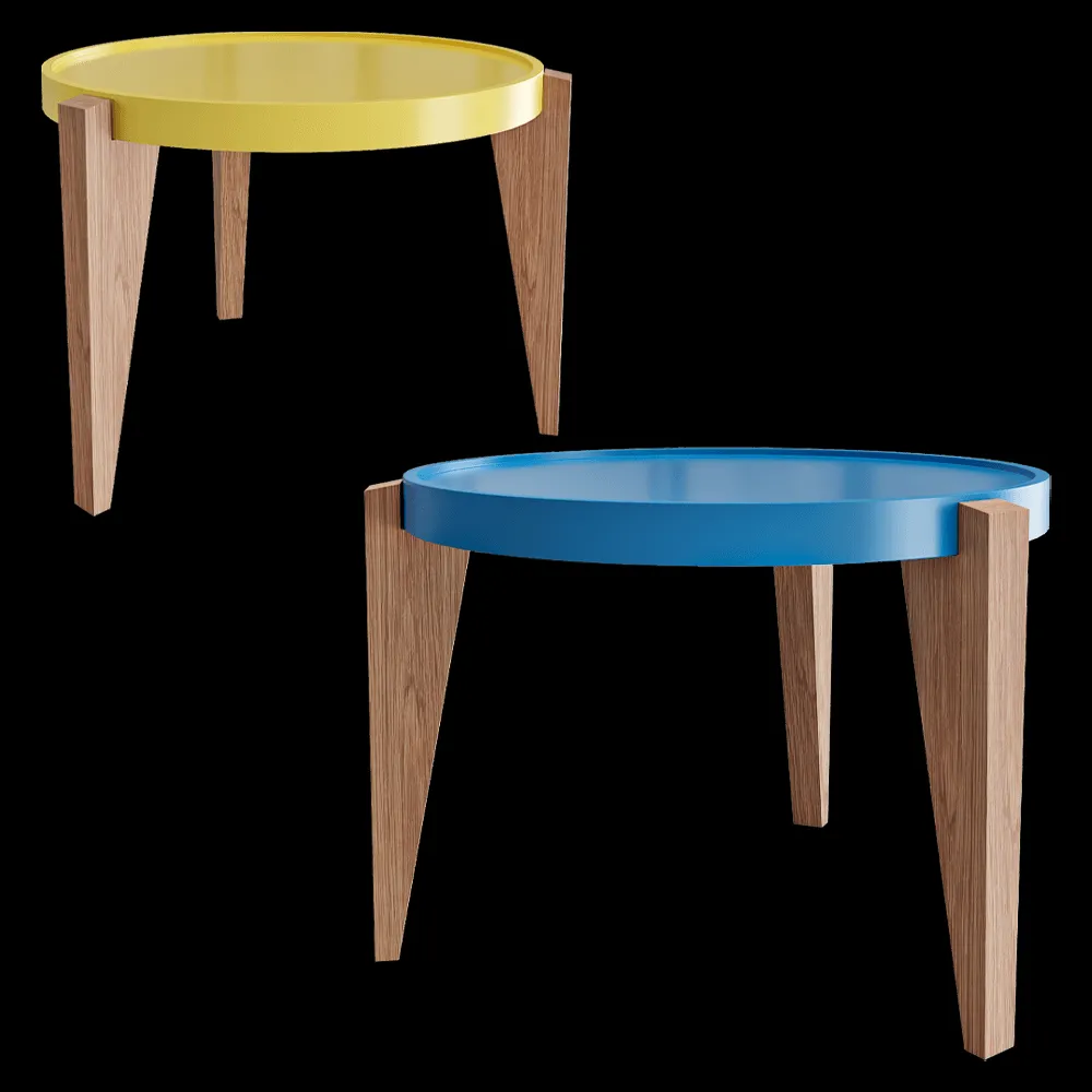 Swallow’s Tail Furniture – Table Bontri 3ds Max