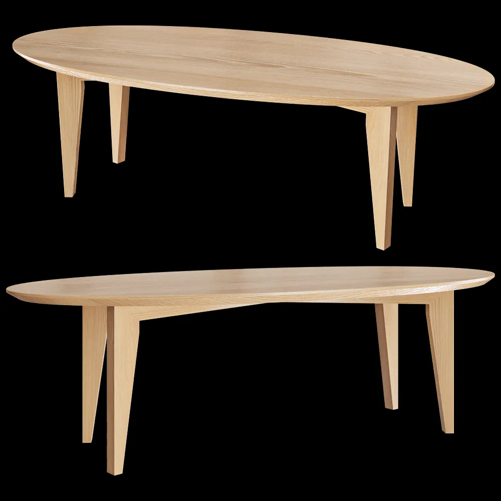 Swallow’s Tail Furniture – Table MIT 3ds Max