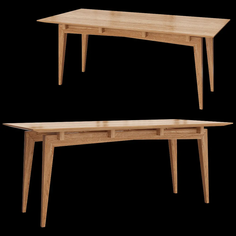 Swallow’s Tail Furniture – Table Tamaza 3ds Max