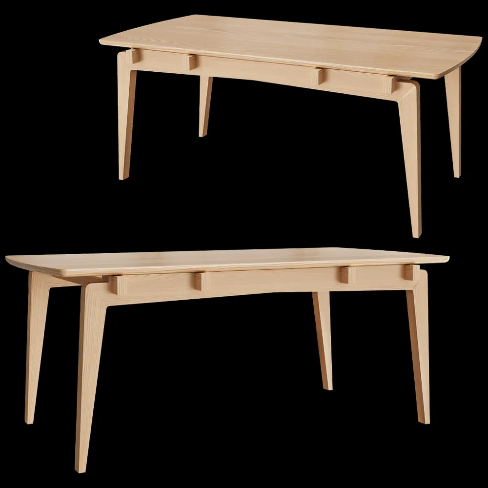 Swallow’s Tail Furniture – Table Taoz 3ds Max