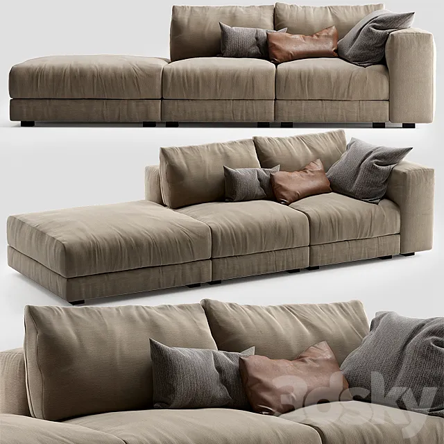 Swan Hills Sofa 2 3DS Max Model