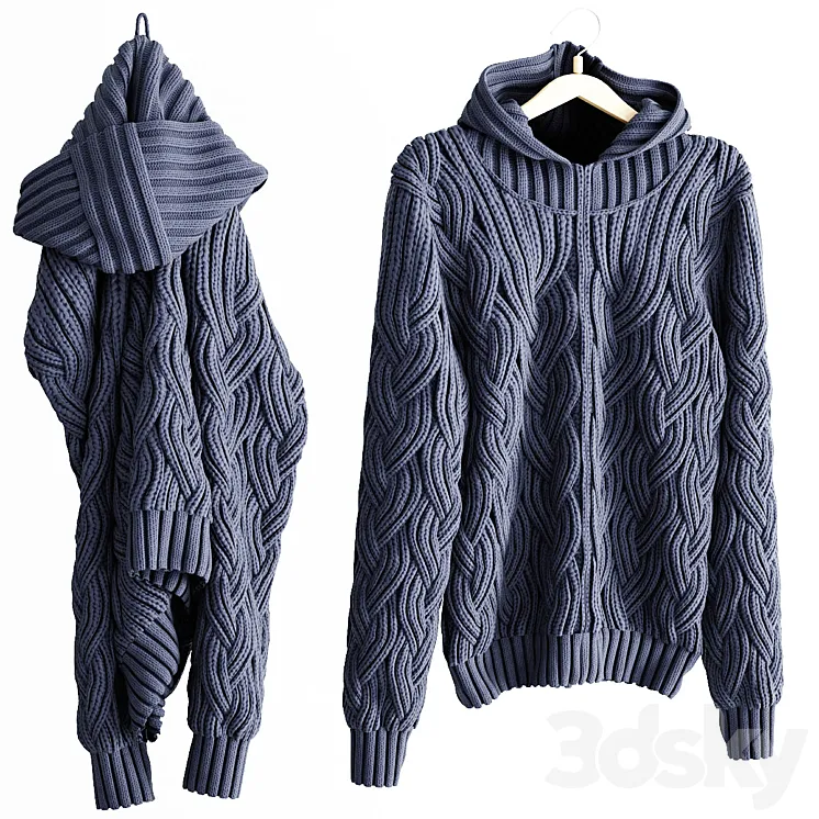 Sweater 2 3DS Max