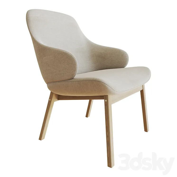 Swedese Amstelle easy chair 3DS Max Model