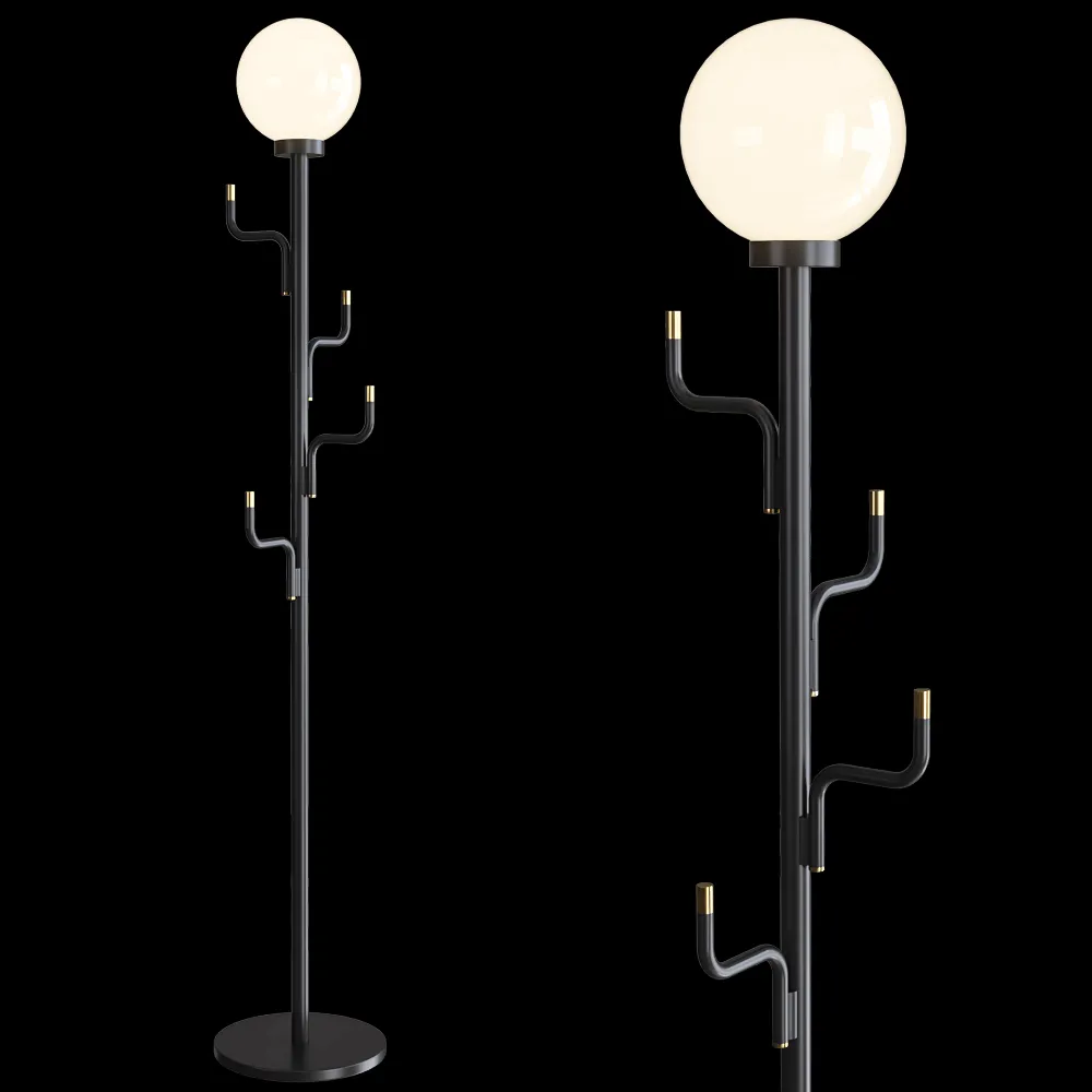 SWEDISH NINJA – Floor lamp and hanger BIG DARLING 3ds Max
