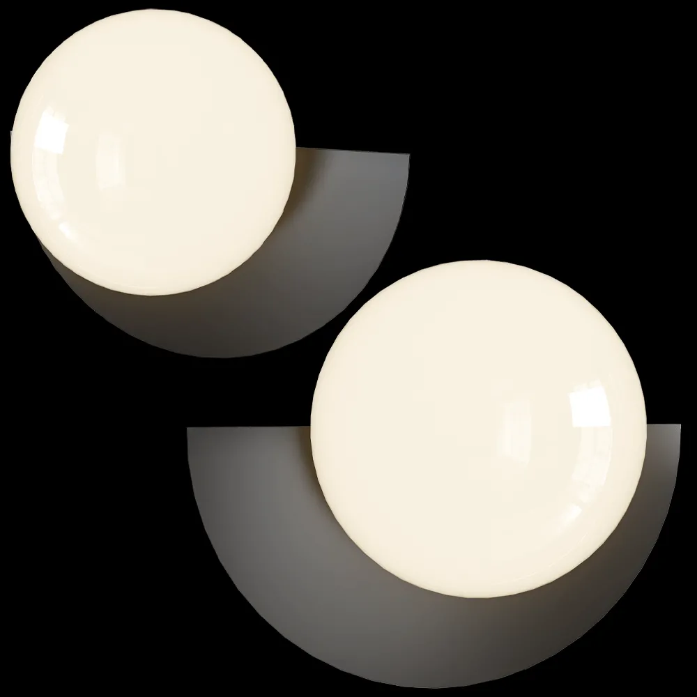 SWEDISH NINJA – Wall lamp CANDY BIG CIRCLE 180 L 3ds Max