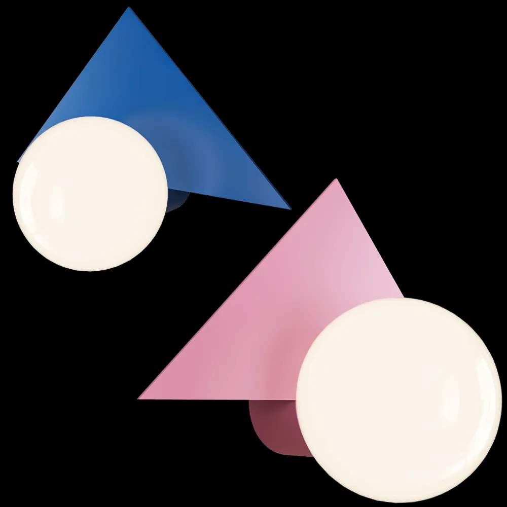 SWEDISH NINJA – Wall lamp CANDY LITTLE TRIANGLE S 3ds Max