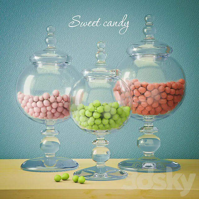 Sweet Candy 3DSMax File