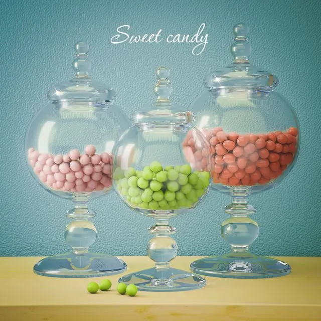 Sweet Candy 3dsMax Model