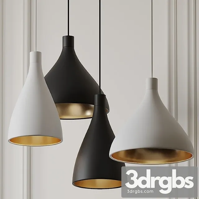 Swell Narrow And Medium Pendant Lights By Pablo Studio 3dsmax Download