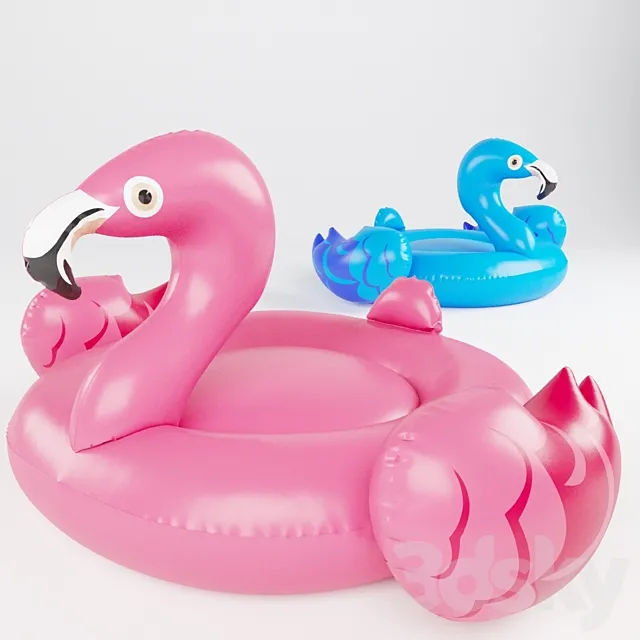 Swimming Flamingo 3DSMax File