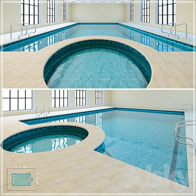 SWIMMING POOL 3 3ds Max