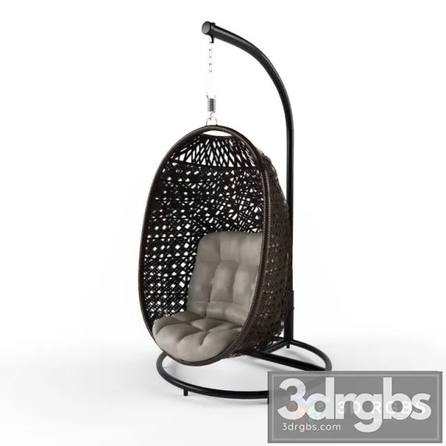 Swing Relaxation Chair Black 3dsmax Download