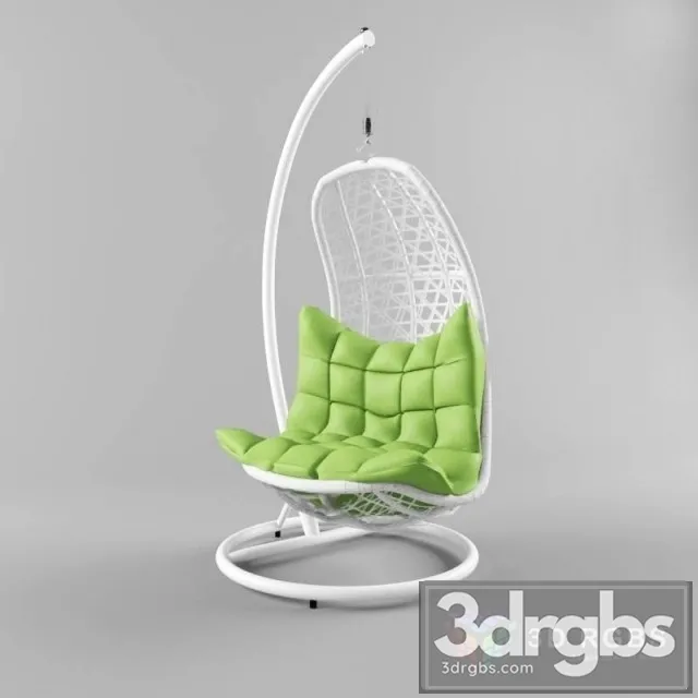 Swing Relaxation Chair White 3dsmax Download