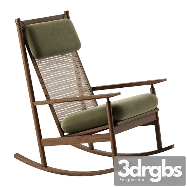 Swing rocking chair by warm nordic