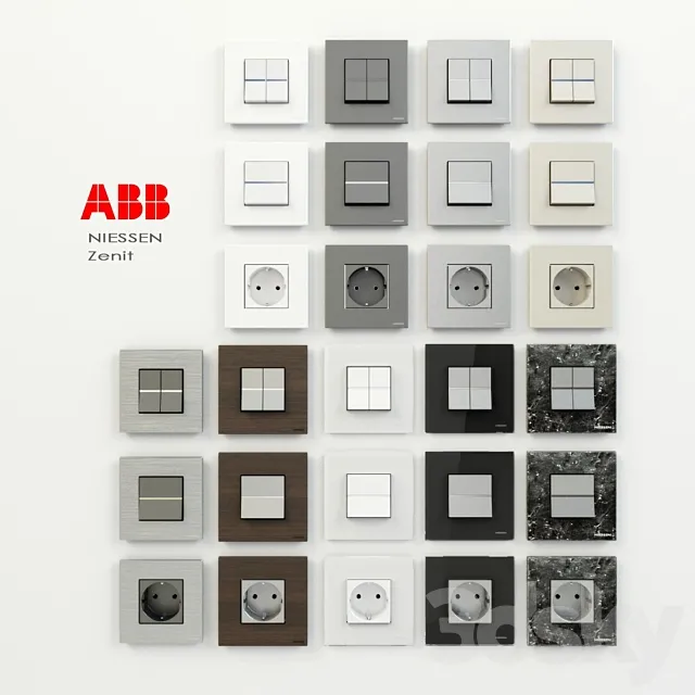 switches ABB Zenit 3ds Max