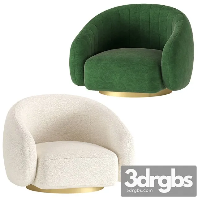 Swivel chair brice by eichholtz