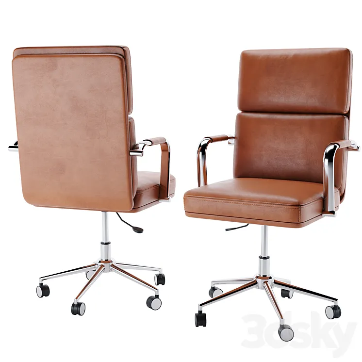 Swivel office chair 3DS Max Model