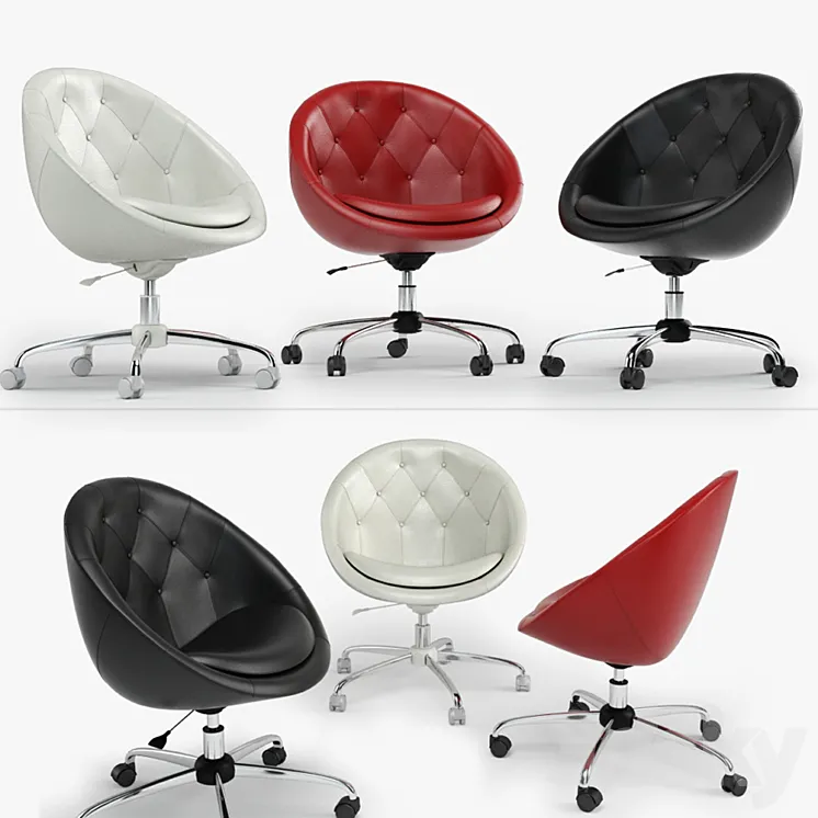 Swiver Chair Nido 3DS Max