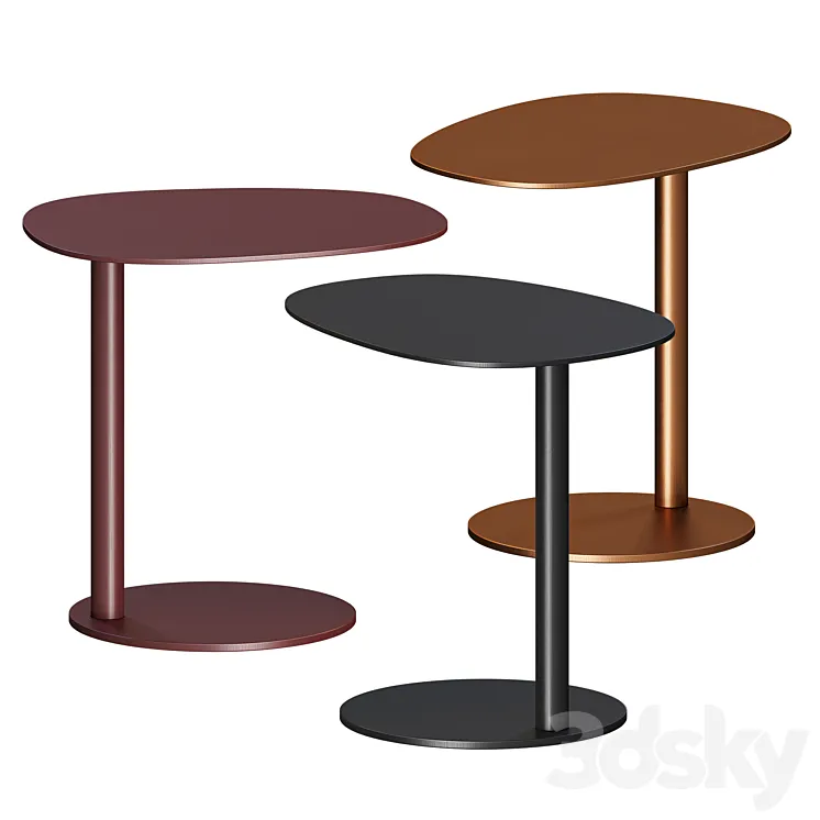Swole Small Table by Blu Dot 3DS Max Model