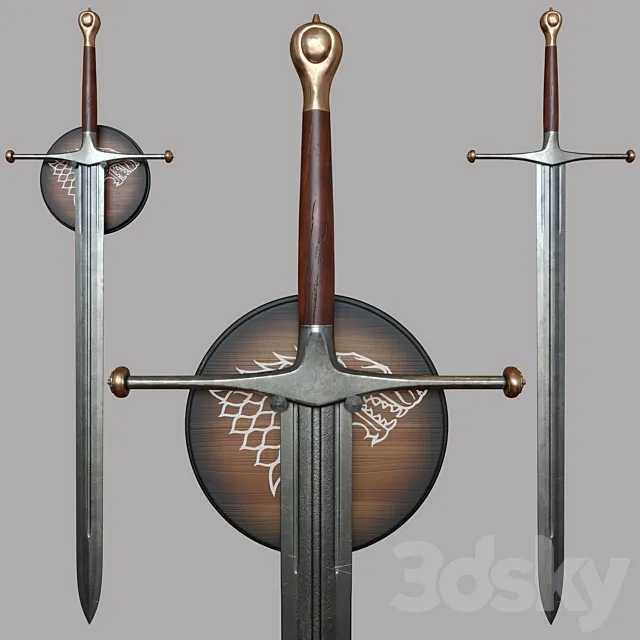 Sword Ice 3DS Max Model