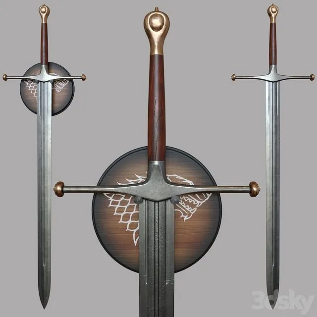 Sword Ice 3dsMax Model