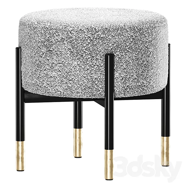 sydney myinterno pouffe 3ds Max