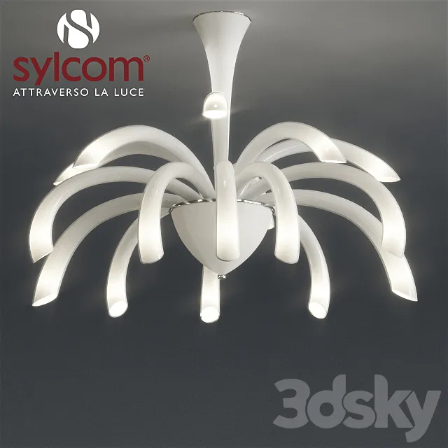 Sylcom SEGNO Lampadario 2030_15 3DSMax File