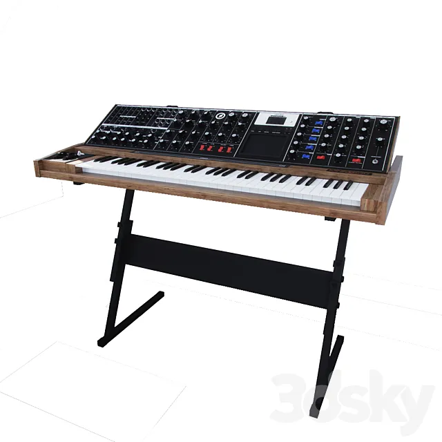 Synthesizer Minimoog Voyager XL 3DS Max Model