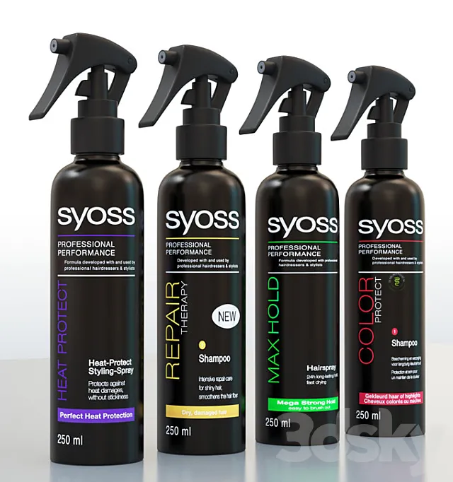 syoss-spray 3DS Max Model