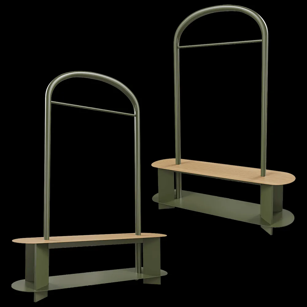 Systemtronic – Open wardrobe Croma 3ds Max