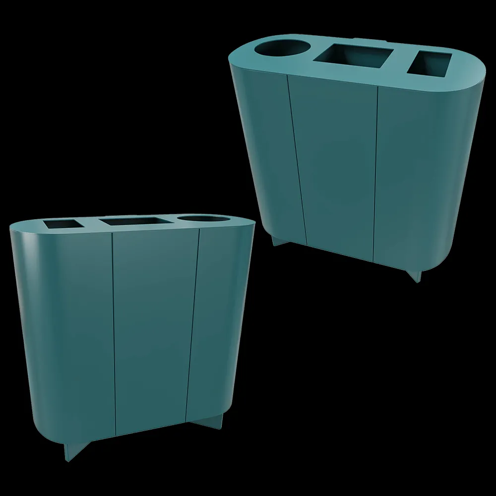 Systemtronic – Paper bin Croma M 3ds Max
