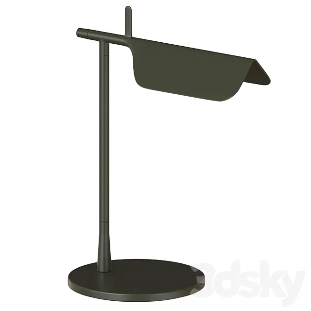 Tab T Desk Lamp 3DS Max Model