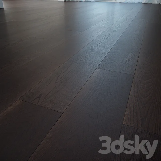 Tabacco oak flooring 3DSMax File