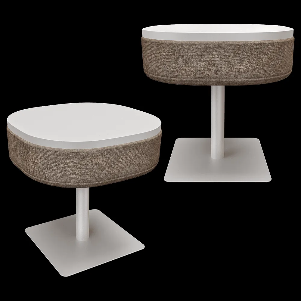 TABISSO – Low table Unita upholstered 3ds Max