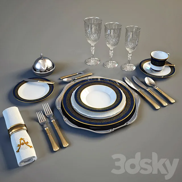 Table 3DS Max Model