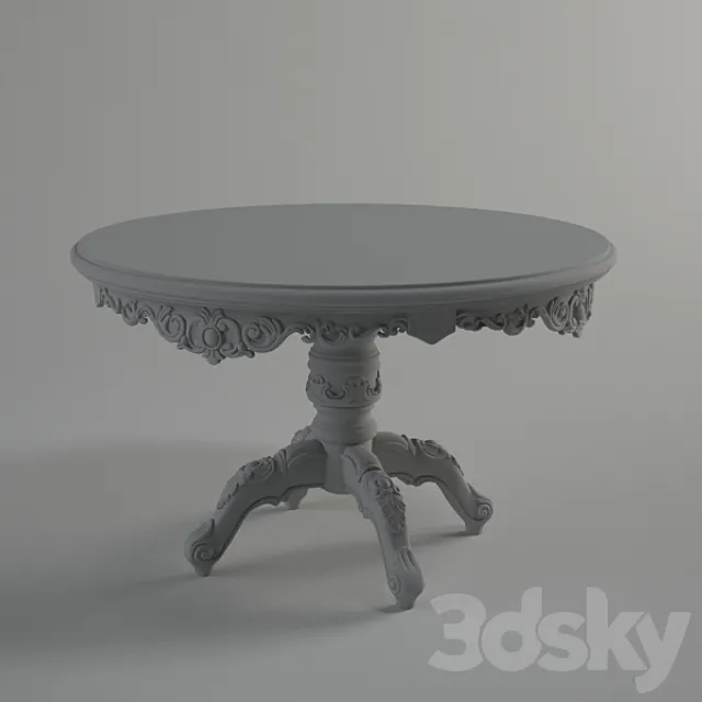 Table 3DS Max Model