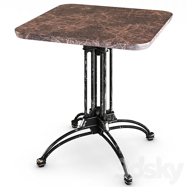 Table 3DS Max Model