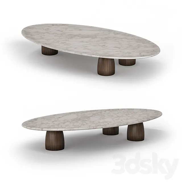 Table _ Promemoria Lunique. 3DSMax File