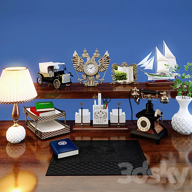Table accessories 3DSMax File