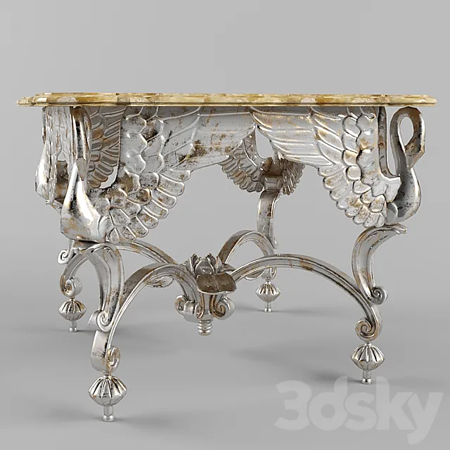 table antique 3ds Max