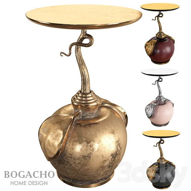 table Apple Eva 3dsMax Model