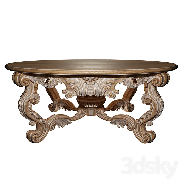 Table ASNAGHI INTERIORS La boutique 3DS Max Model