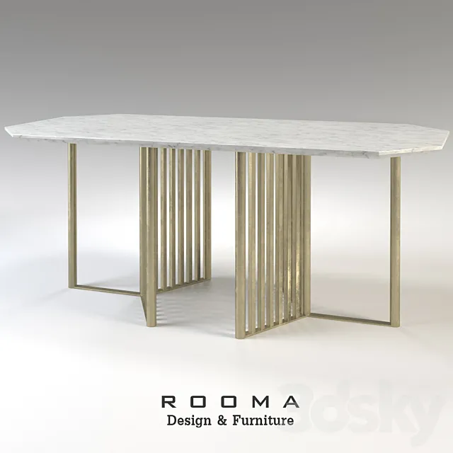 Table Atom Rooma Design 3ds Max