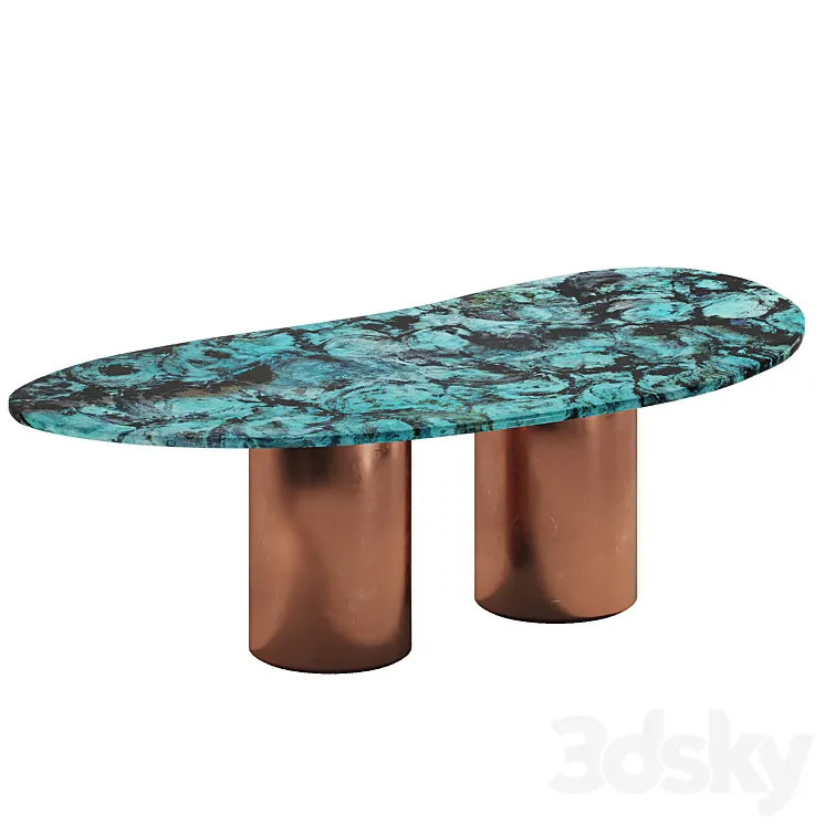 Table BAIA By DE CASTELLI 3DS Max Model