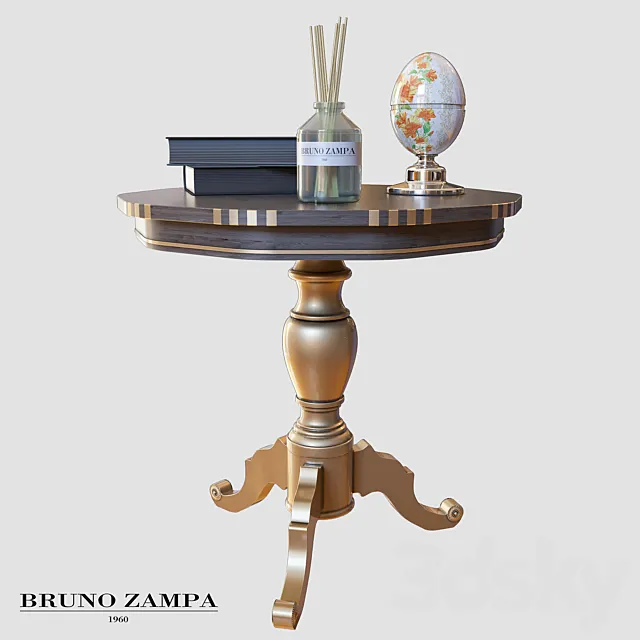 Table Bruno Zampa Venice 3DS Max Model