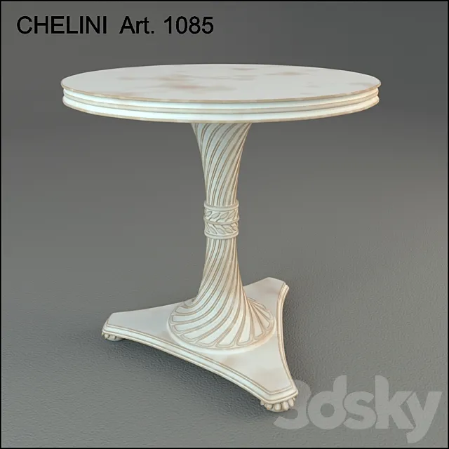 Table Chelini 3DSMax File