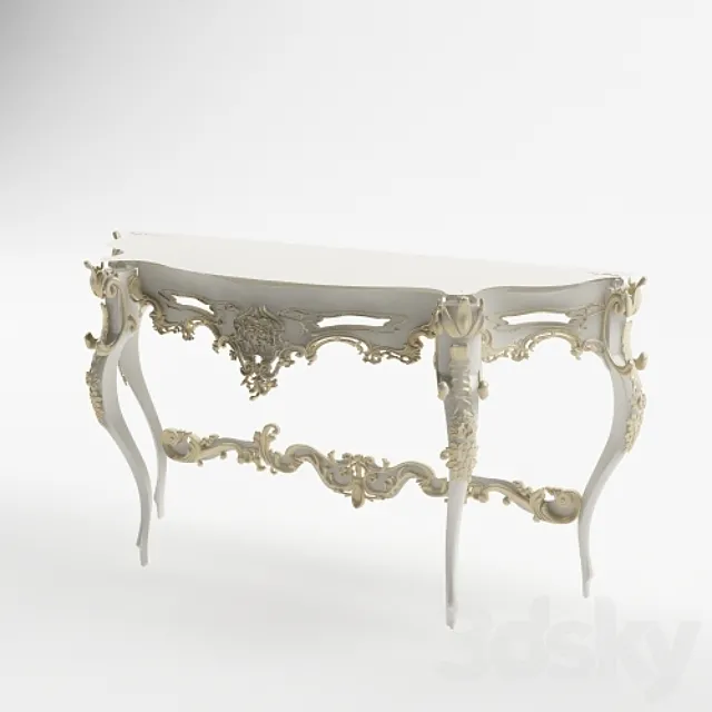 Table Classic 3DSMax File