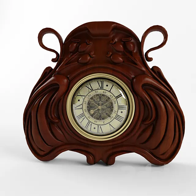 Table Clock Medea 3DS Max Model